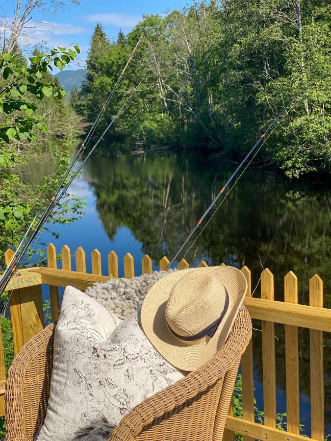 Luxuszelt Idyllisk Glamping Rett Ved Elven